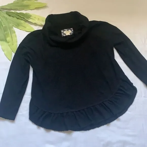 🌟ANTHROPOLOGIE Maeve Addie Ruffled Hacci Pullover🌟 - Picture 4 of 14